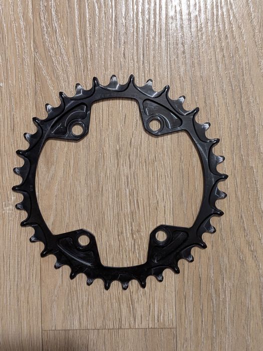 Foaie Alugear 36T pentru Shimano 96 BCD asimetric