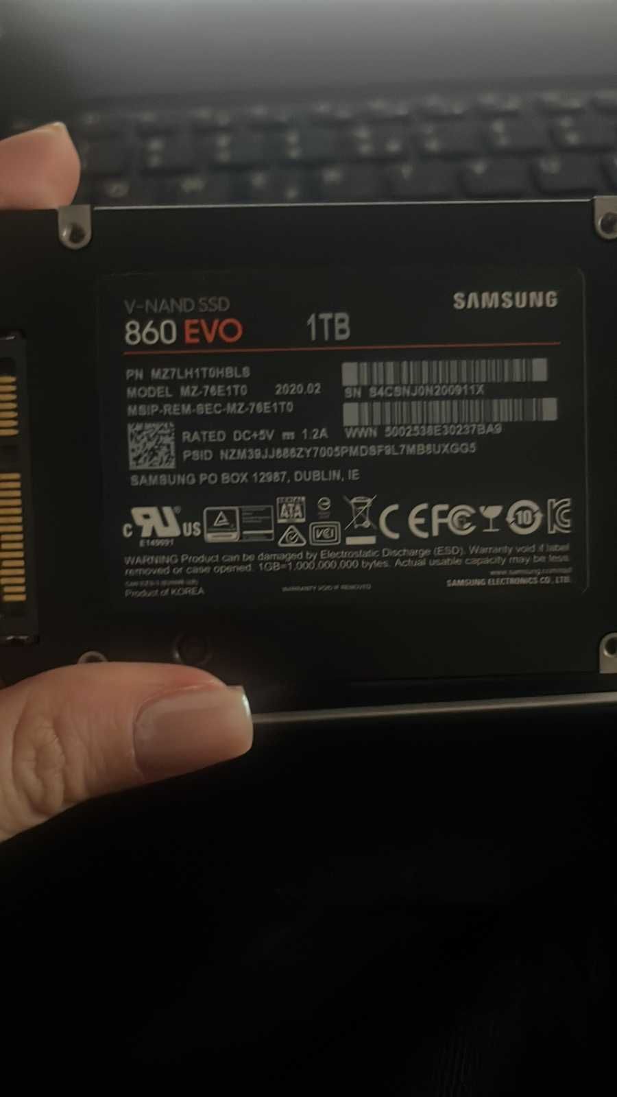 Solid state drive Samsung Evo