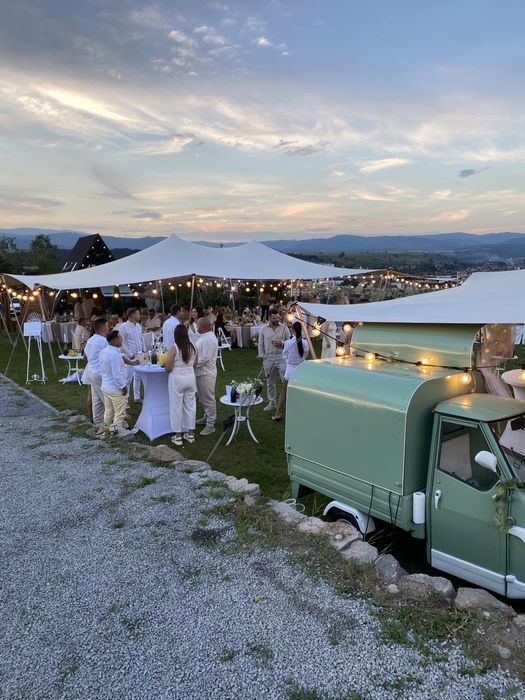 Piaggio Ape, ProseVan, Cocktail Van, Bar mobil, Dozator Bere, nunta