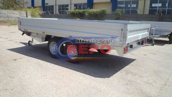 Remorca Auto 750 kg Repo Tandem Platformă Peridoc Trailer Atv Moto