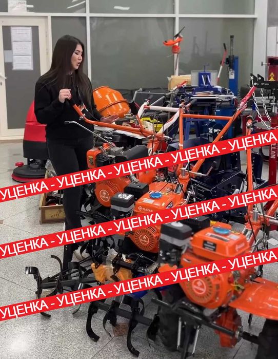 Мотоблок бензиновый Qazar MB105 для обработки целинных земель УЦЕНКА