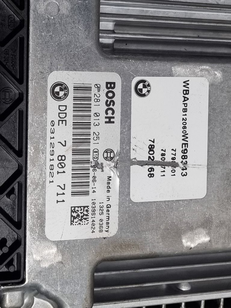 Calculator motor BMW X3 E83 2.0 Diesel 2006 - 2010 150CP Manuala M47 D20 (1137) 0281013251
