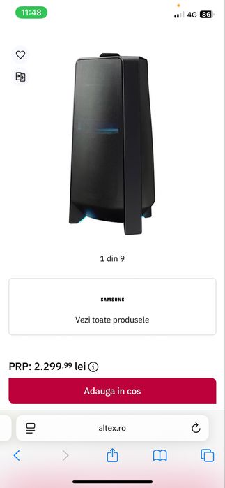 Sistem audio Samsung MX-T70 1500w