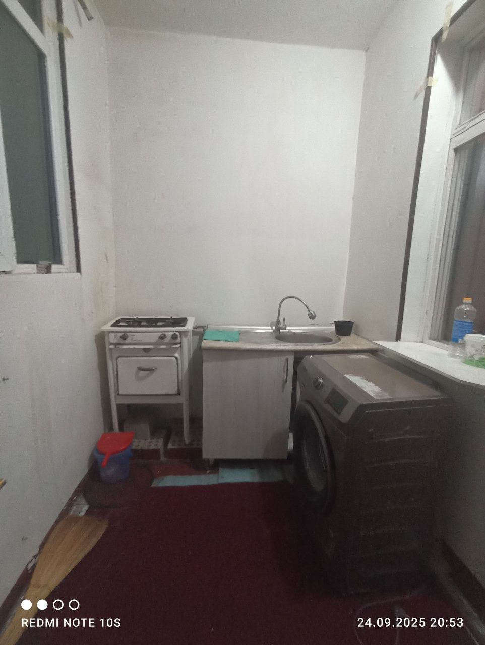 Qoraqamish 1/3 soy bo'yi. Sarbon Universitet 1 xona 2 xona qilingan Oi