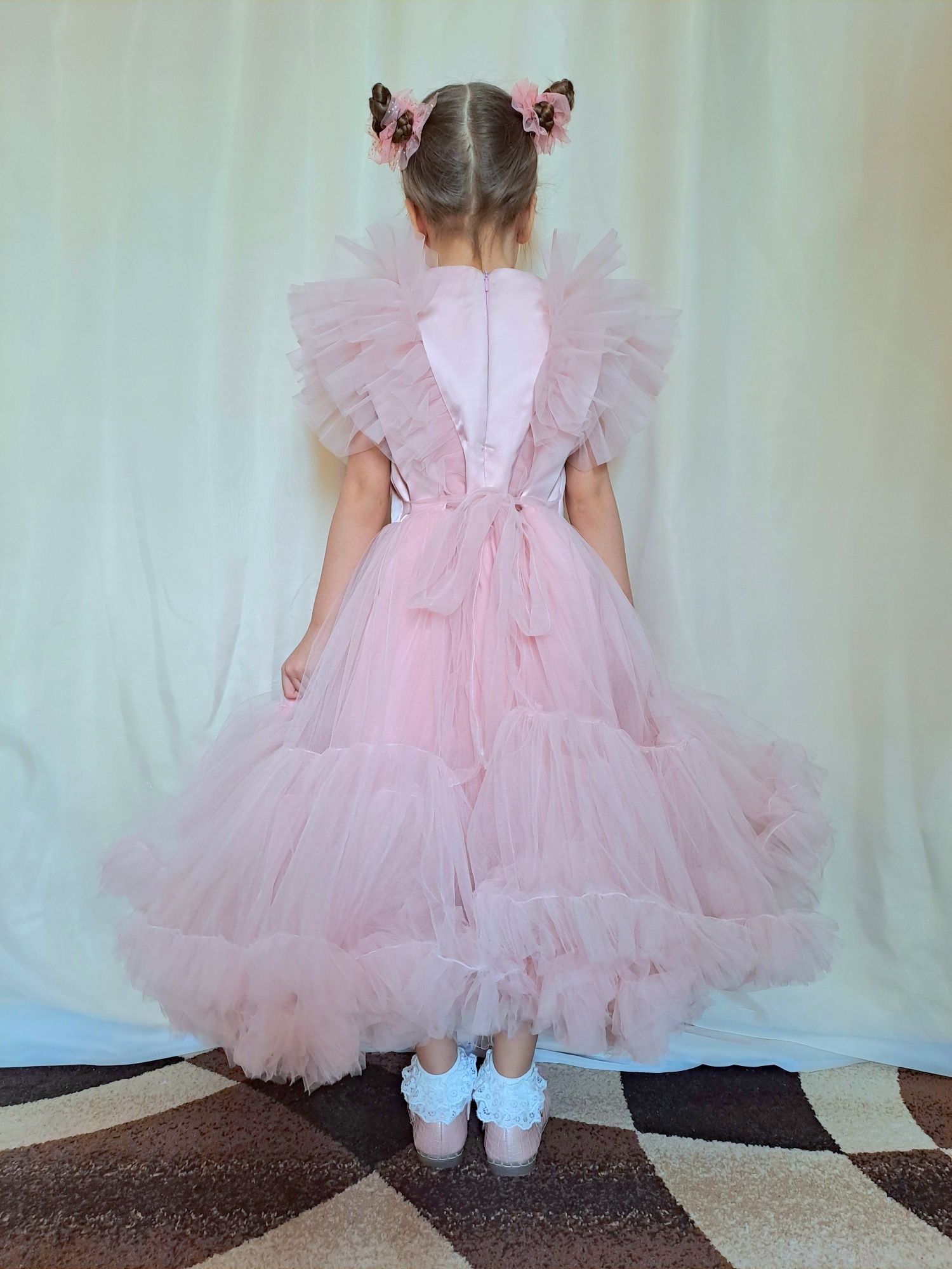 Платье принцессы, Барби, мега пушистое