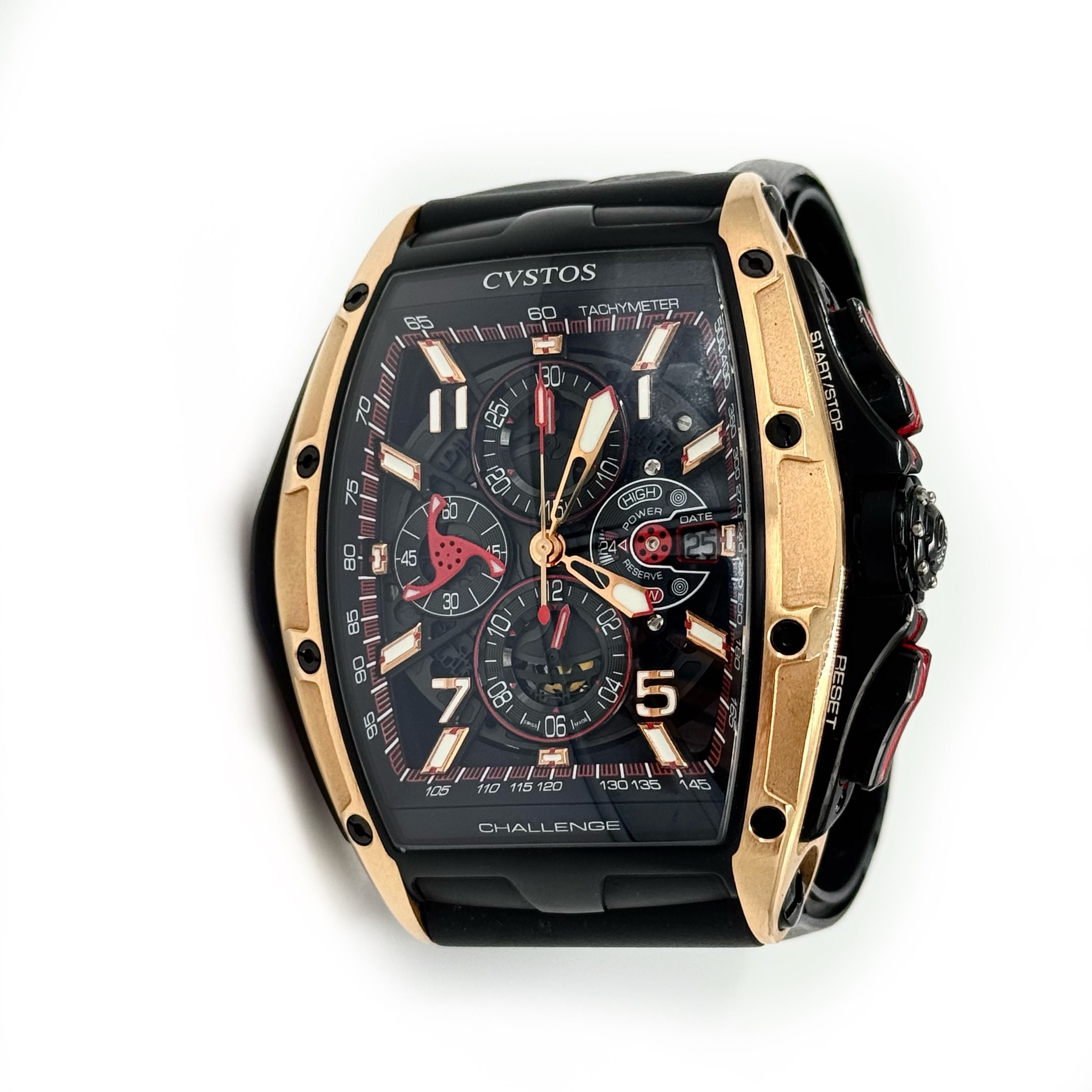 Cvstos CHRONO 5N Red Gold Black TITANIUM