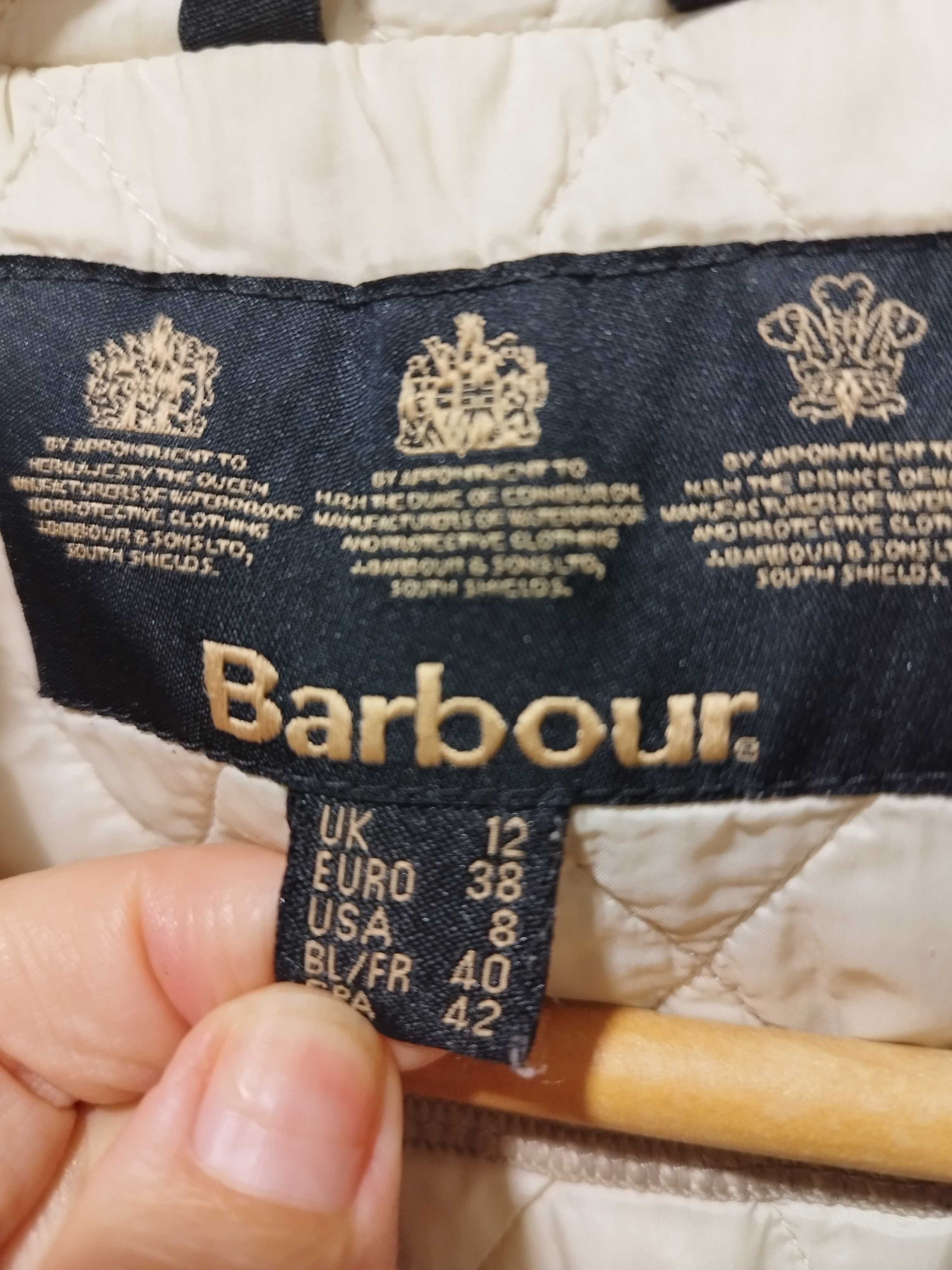 Barbour 12, off-white дамско яке
