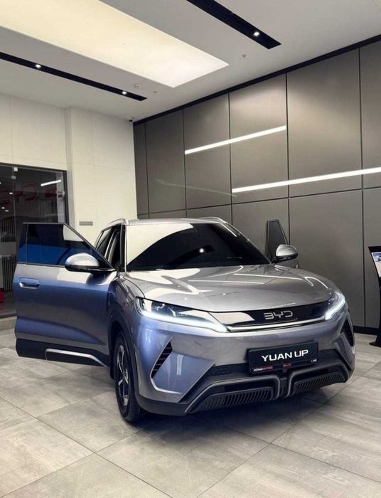 BYD Yuan Up Юан ап 22300$ 3 позиция смарт доп опция Мокрый Нардагрей