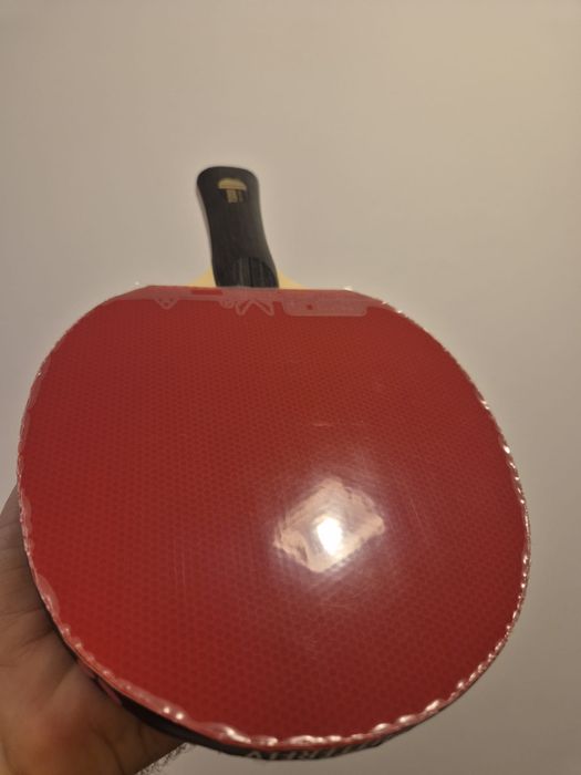 Paletă ping pong Sanwei T5000+Loki3 | ofensivă si efect