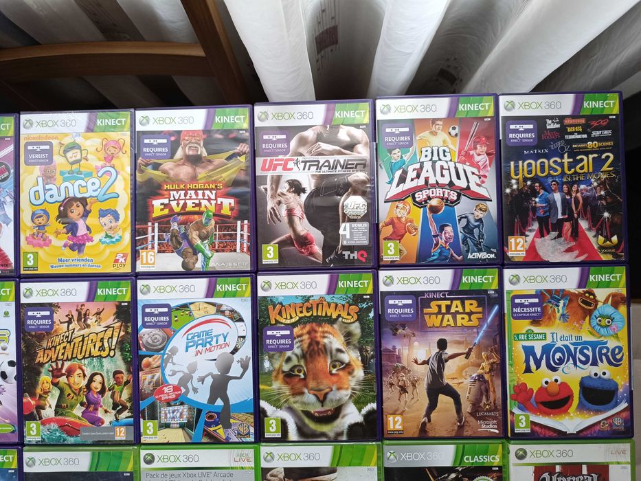 Pachet jocuri Kinect Xbox 360 si Xbox 360