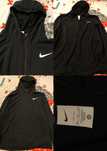 Hanorac Nike cu fermoar, mărimea 3XL, negru.