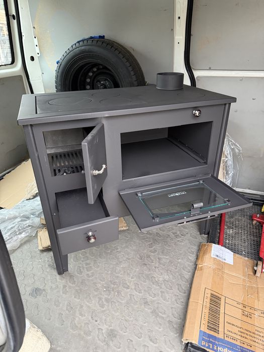 Печка Прометей с фурна 7 kw