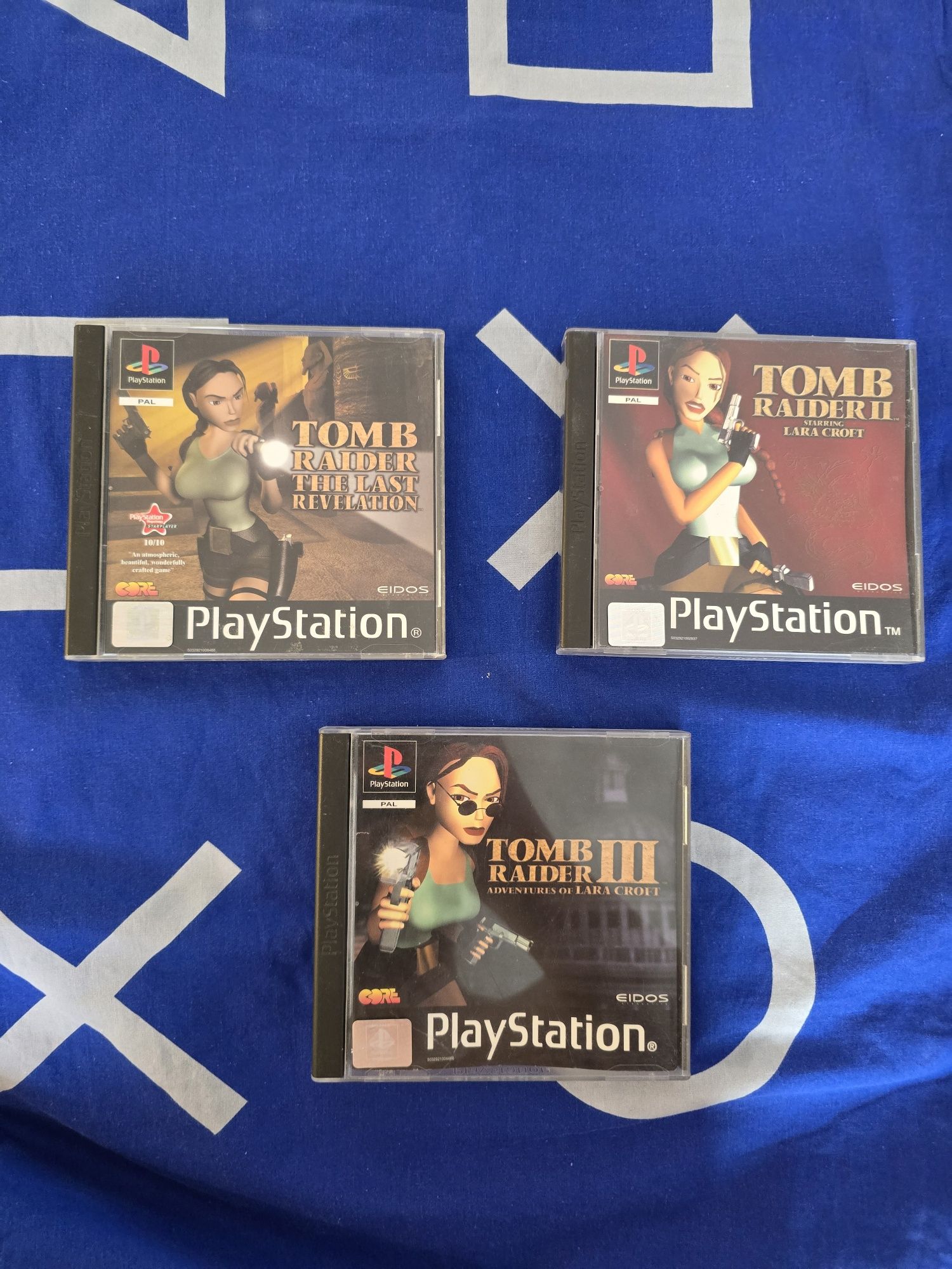 Tomb Raider PlayStation 1 колекция