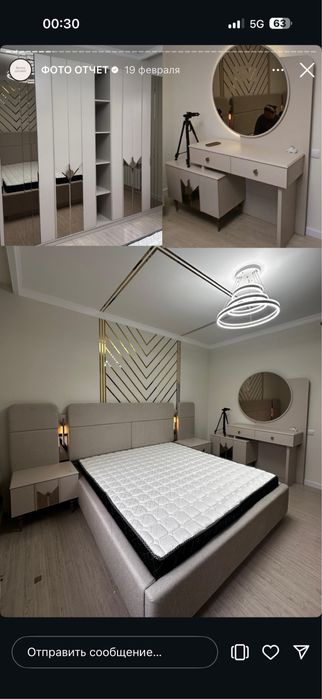 Спальный гарнитур по договорной цене