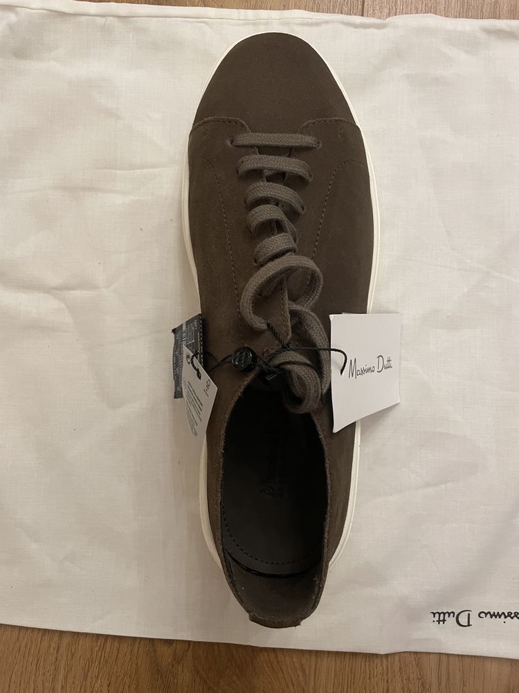 Кеды замшевые Massimo Dutti 42 р, новые, торг есть