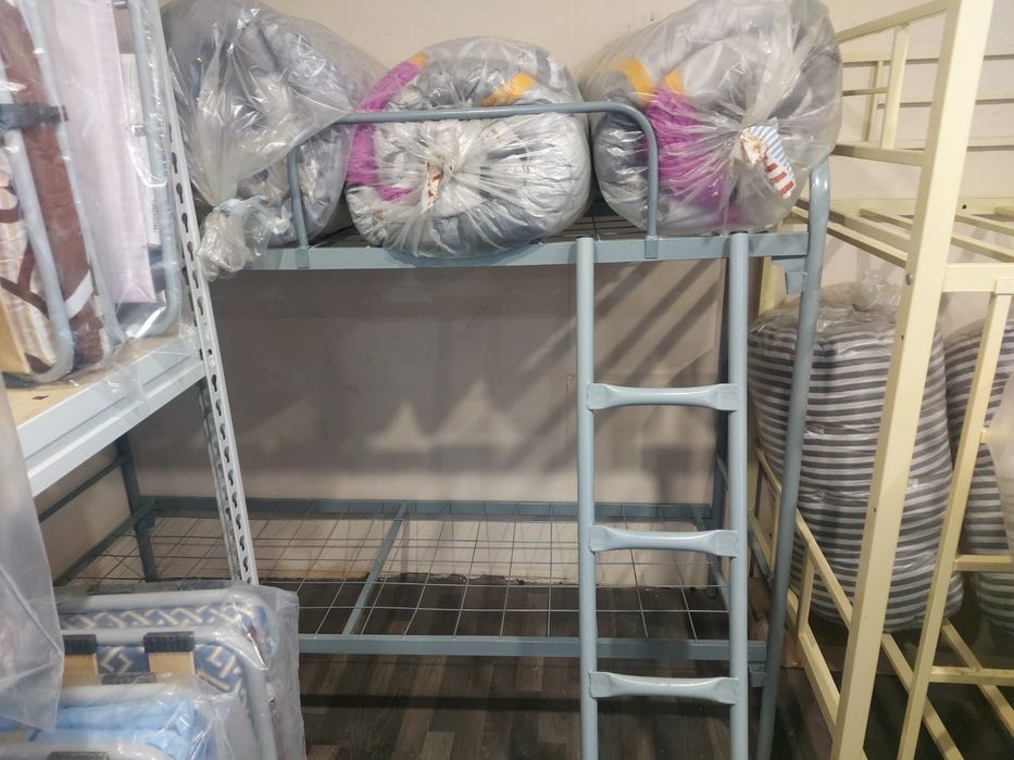 Кровать металлический двухъярусная