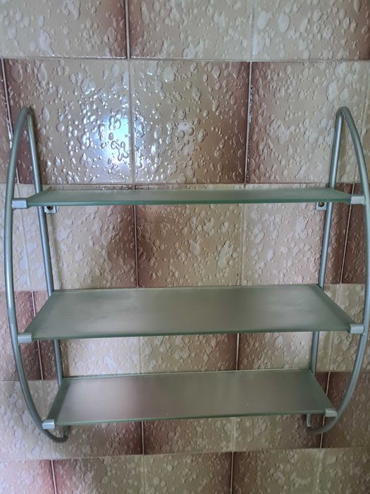Etajera baie trei rafturi