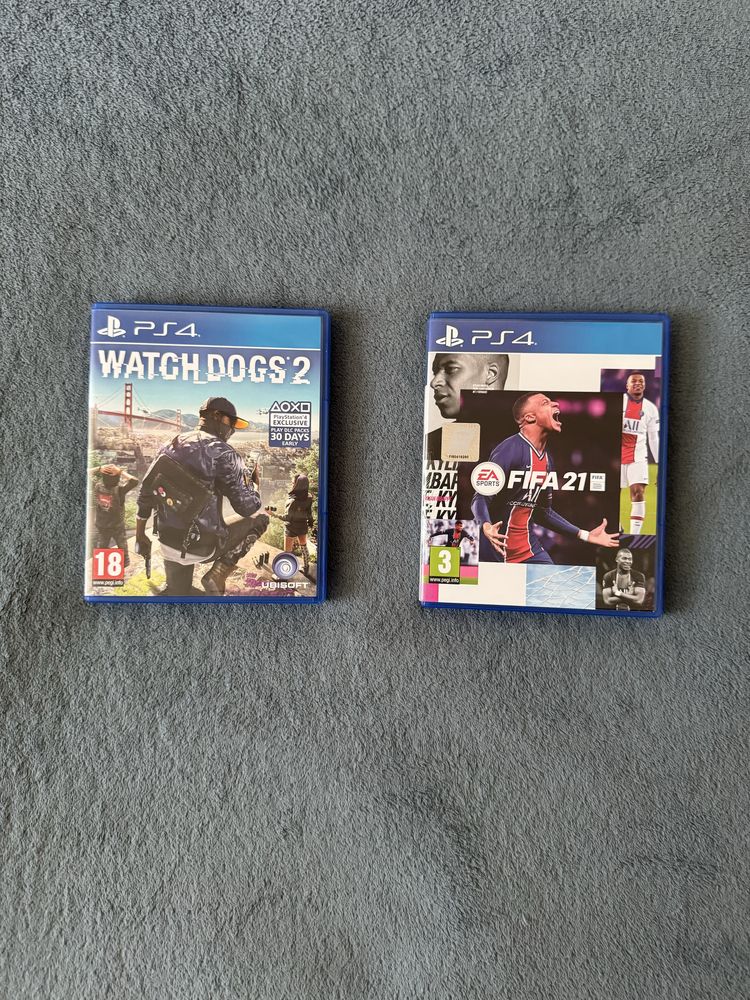 Игри за PS4 - Watch dogs 2 / Fifa 21