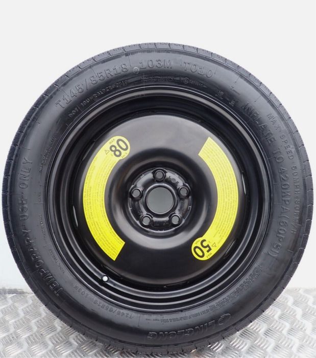 145 85 R18 Roata De Rezerva SLIM OEM VW Tiguan Skoda Kodiaq Audi Q3