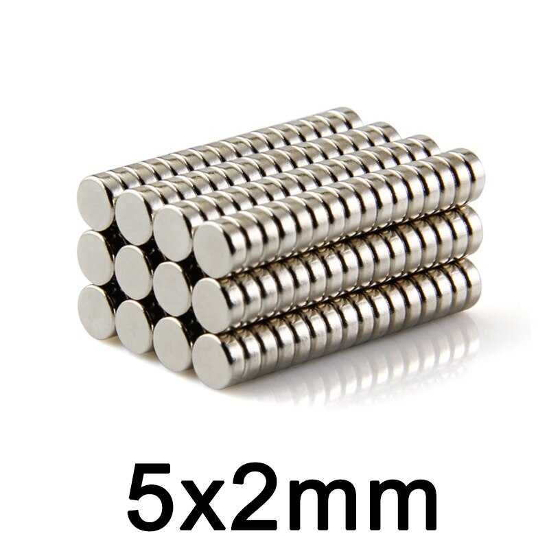 Неодимов МАГНИТ 5x2mm N52, magnit, neodimov, магнити, magniti