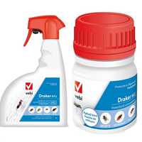 Set Insecticid Spray Draker Rtu, 1 L+ Draker 10.2, 50 ml anti insecte