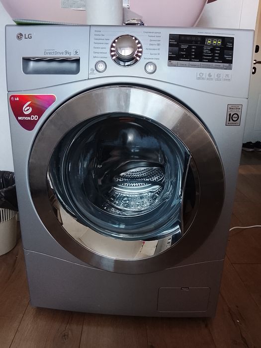 Срочно продам стиральная машинка LG 9 kg