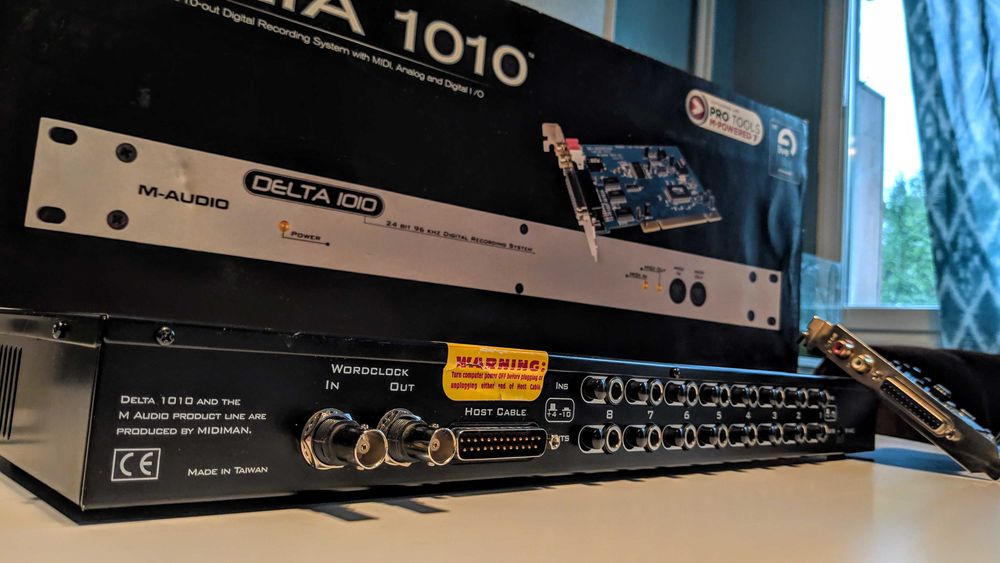 Професионална Студийна Звукова Карта M-audio Delta 1010