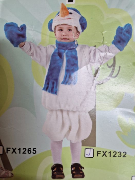 Costum om de zăpadă OLAF frozen Elsa fulg de nea inger spiriduș crai