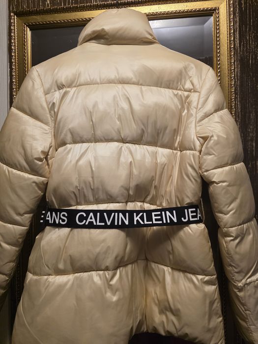 Оригинално яке Calvin Klein гъши пух ХС размер