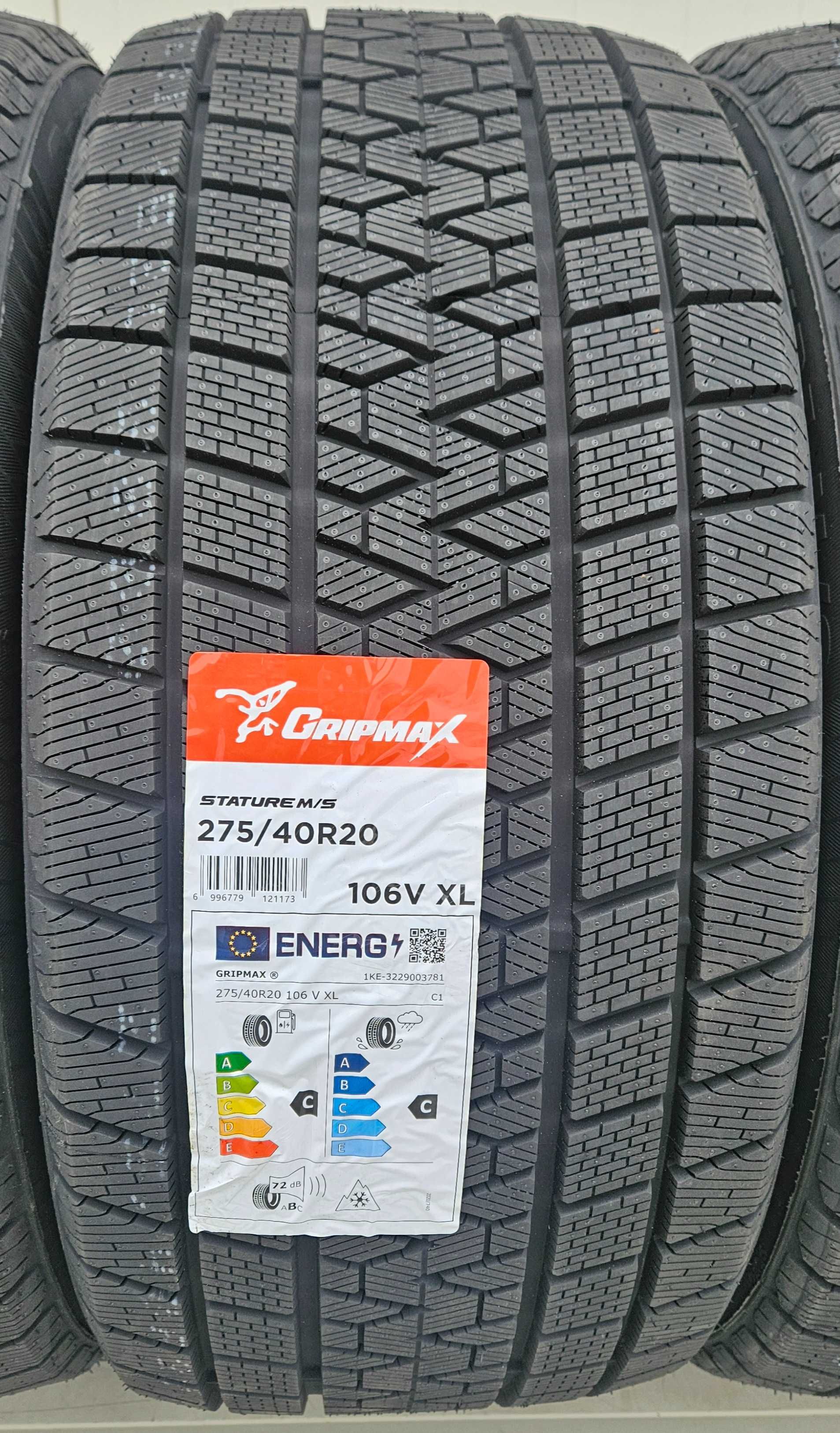 275/40 R20, 106V XL, GRIPMAX Stature M/S, Anvelope de iarna