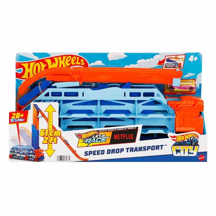 Hot wheels автовоз трамплин, хот вилс