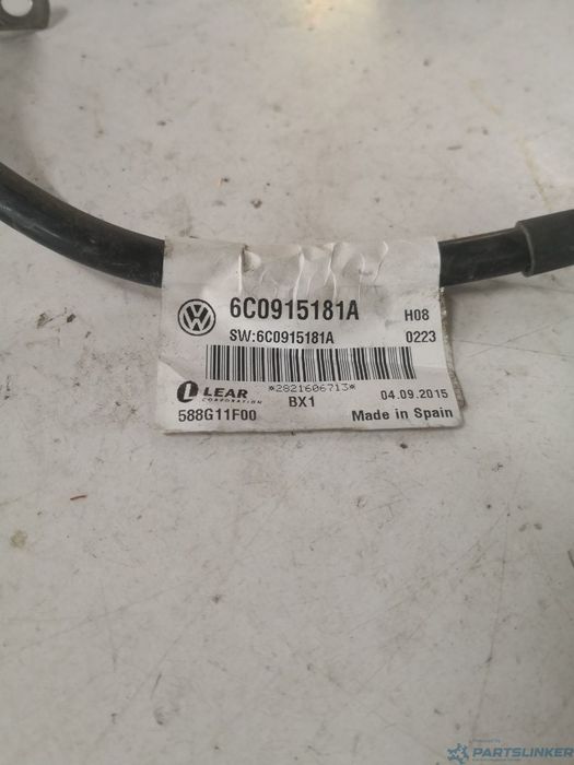 Borna baterie minus SKODA RAPID II (NH3) [ 2012 - > ] OEM 6c0915181a