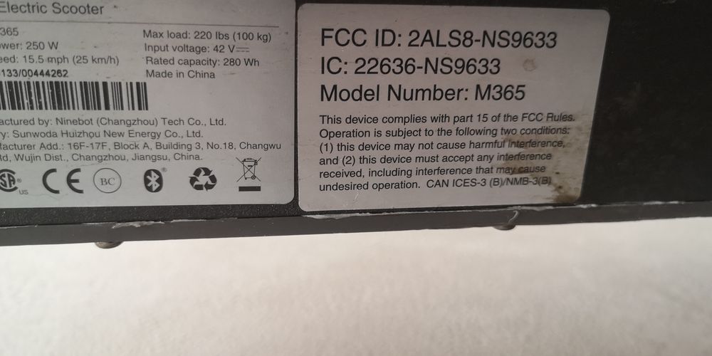Trotineta Xiaomi m365