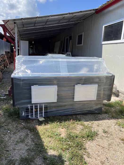 Vitrina frigorifica orizontala geam drept model 2025