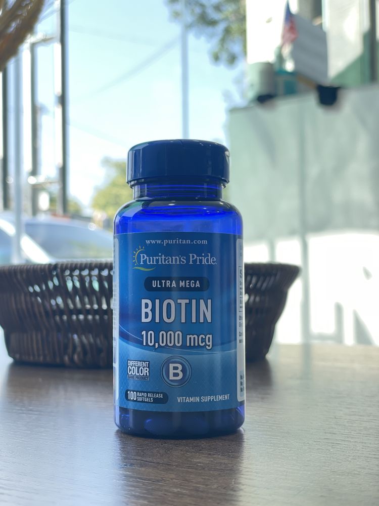 Puritans Pride Biotin 10.000mcg 100softgels