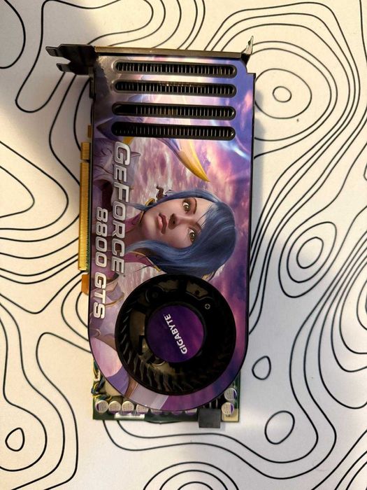 GPU nVidia Gigabyte GeForce 8800 GTS (2006)