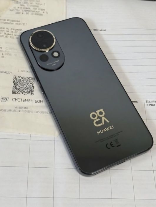 ^^^КАТО НОВ 256GB Huawei Nova 13 Гаранция от A1 до 2027г Black | Черен