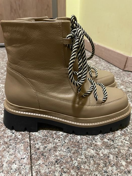 Боти от естествена кожа Simple 37 номер