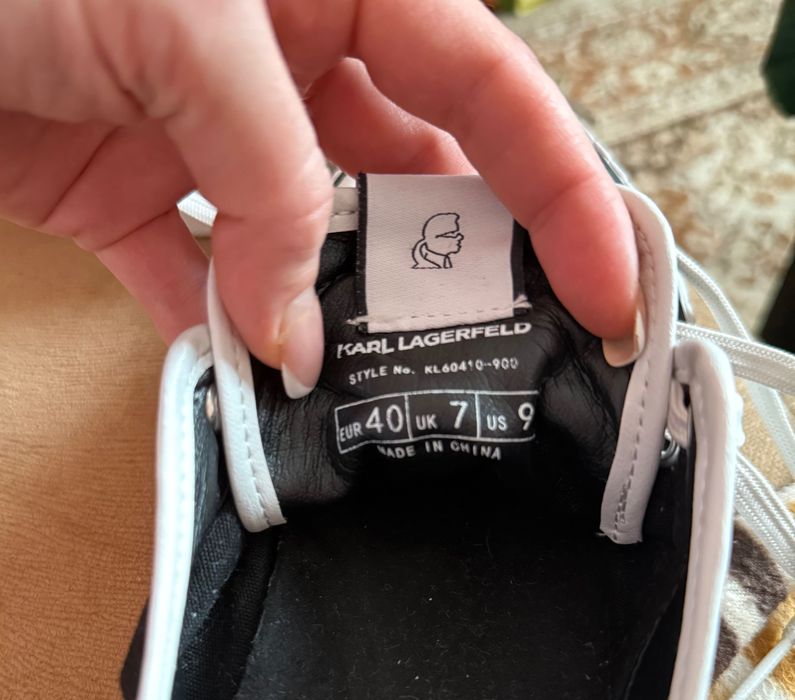 Ниски кецове KARL LAGERFELD 40 номер