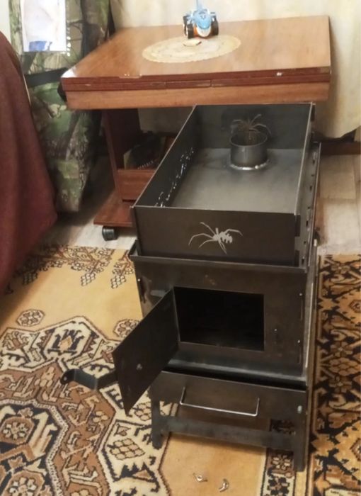 Продам походную печку рыбалки  для  палатки с палаткой