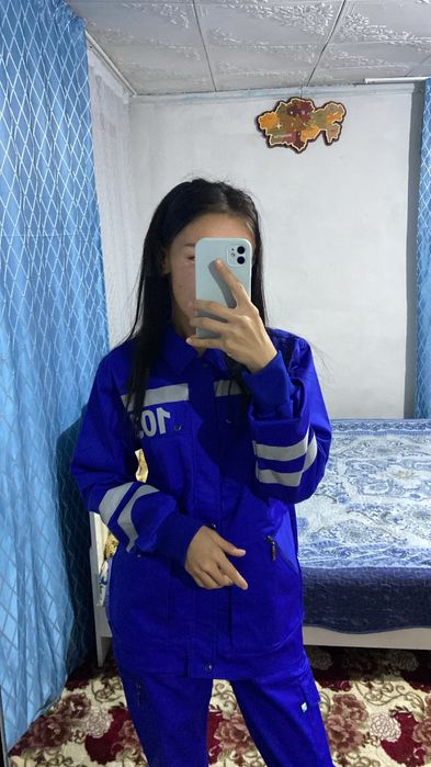 Форма 103. 42 размер. Демисезонный medical style дан алынған.