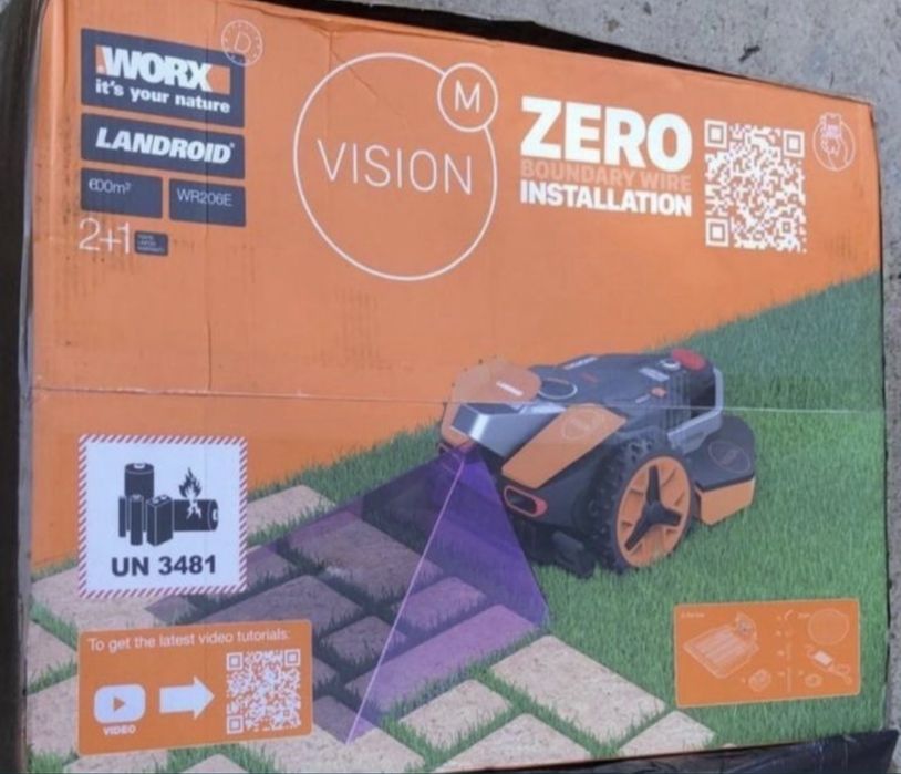 Robot Tuns iarba • NOU Sigilat • Masina fara fir gazon Landroid vision