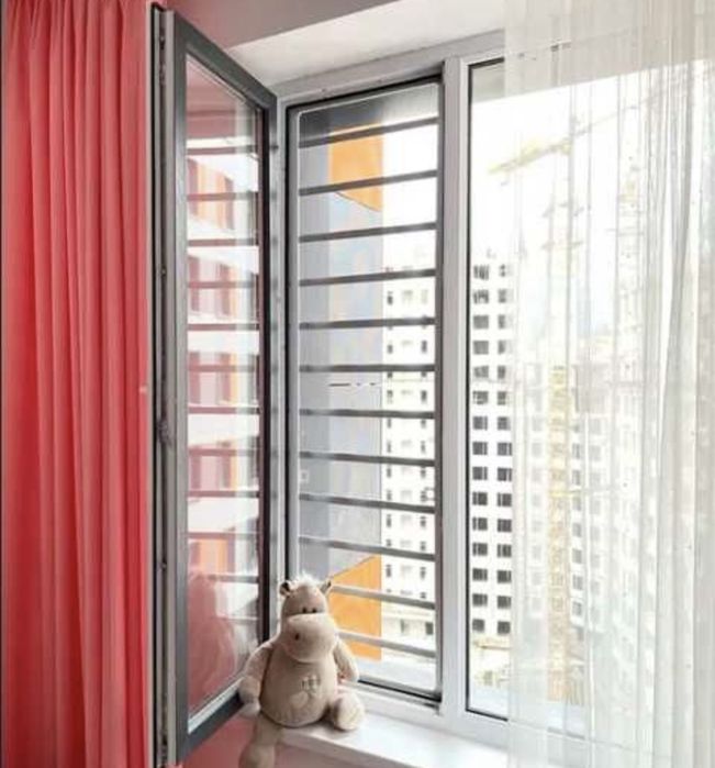 Сетка подарка! Защита для детей на окна   Решетки на окна от детей