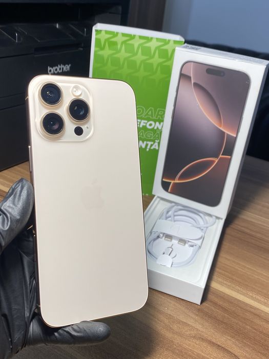 iPhone 16 Pro Max • 256 GB • Desert Titanium