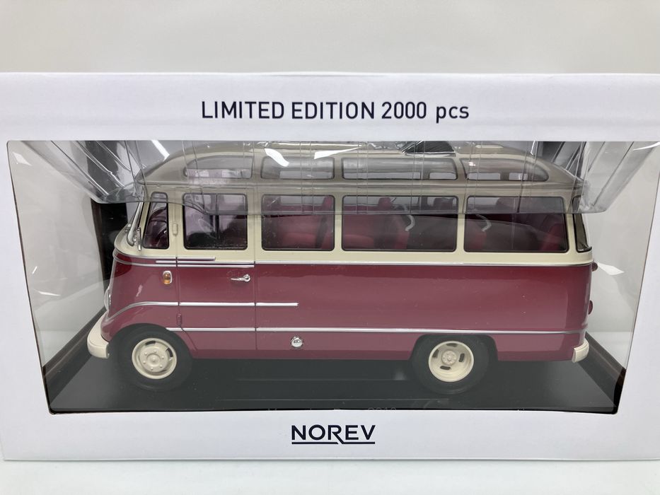 macheta auto rara Mercedes-Benz O319 1/18 Norev