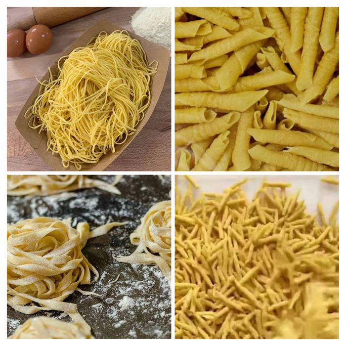 Tăieței fideaua gârleni paste macaroane bio de casa din oua proaspete