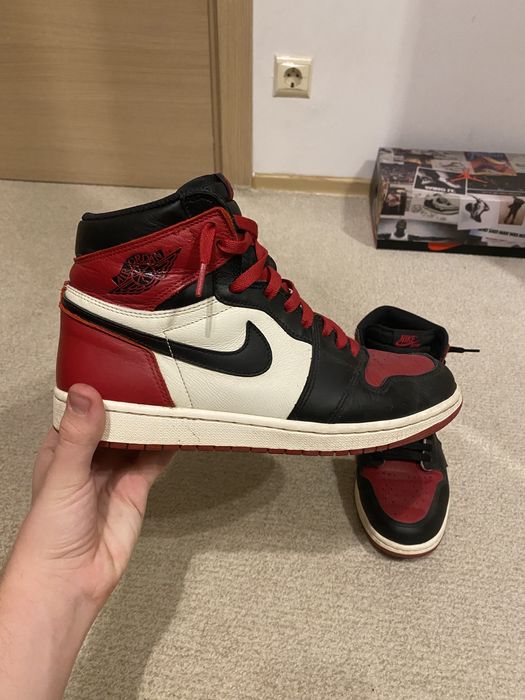 Jordan 1 Bred Toe - 44