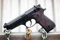 Pistol Airsoft Beretta/Taurus Metal Modificat 4,3jouli 6.08mm