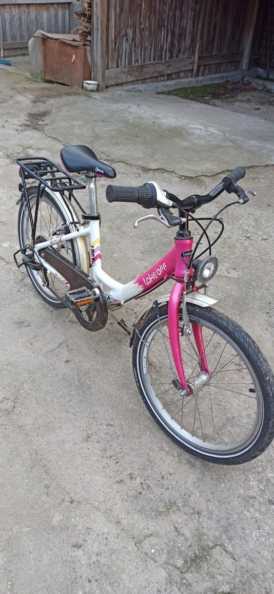 Bicicleta fetițe 7-10 ani