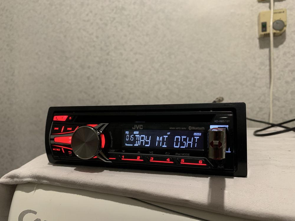Авто Cd JVC Bluetooth